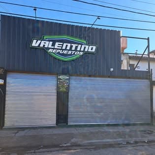 Frente real de Valentino Repuestos